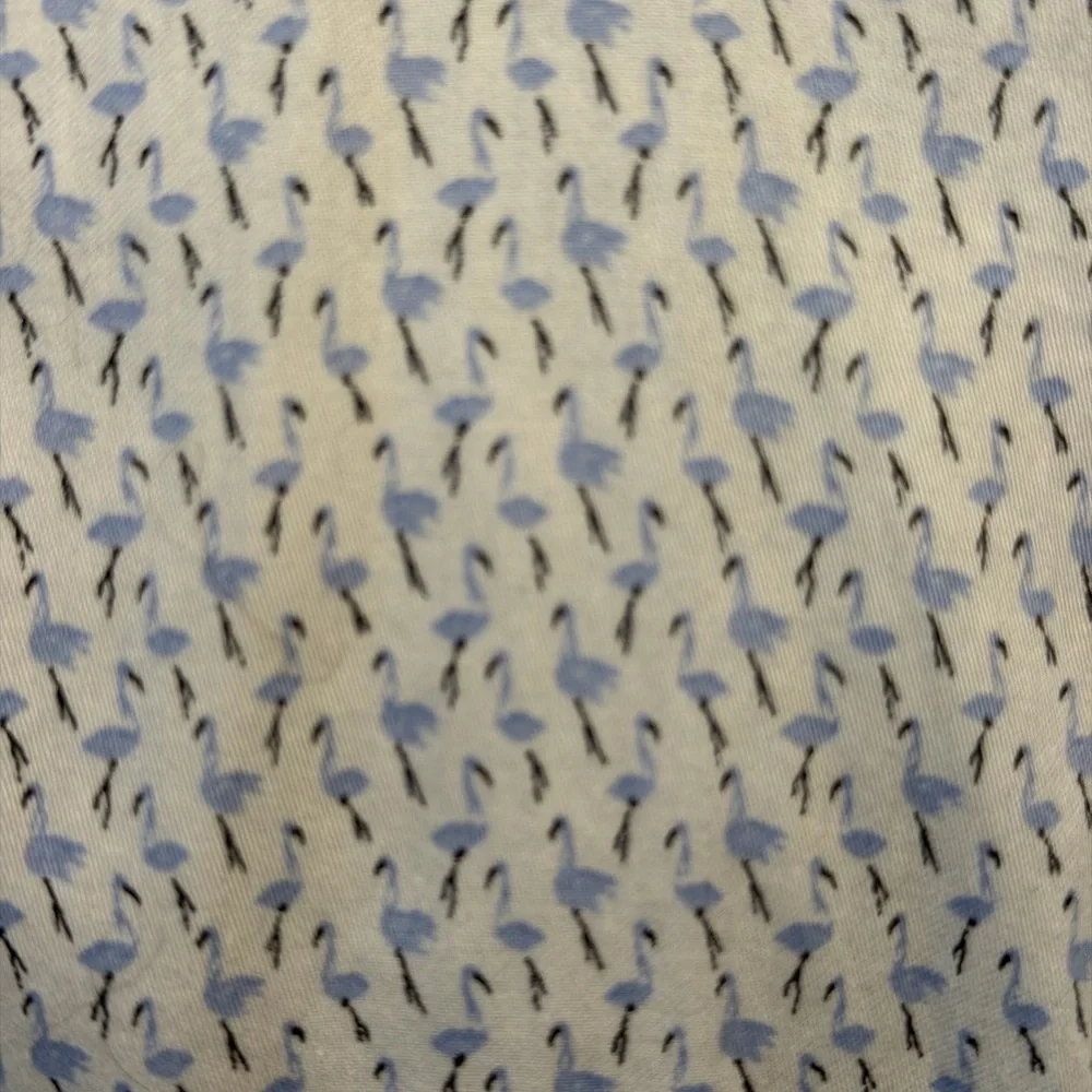 Johnston & Murphy White and Blue Patterned Shirt - Picture 3 of 4